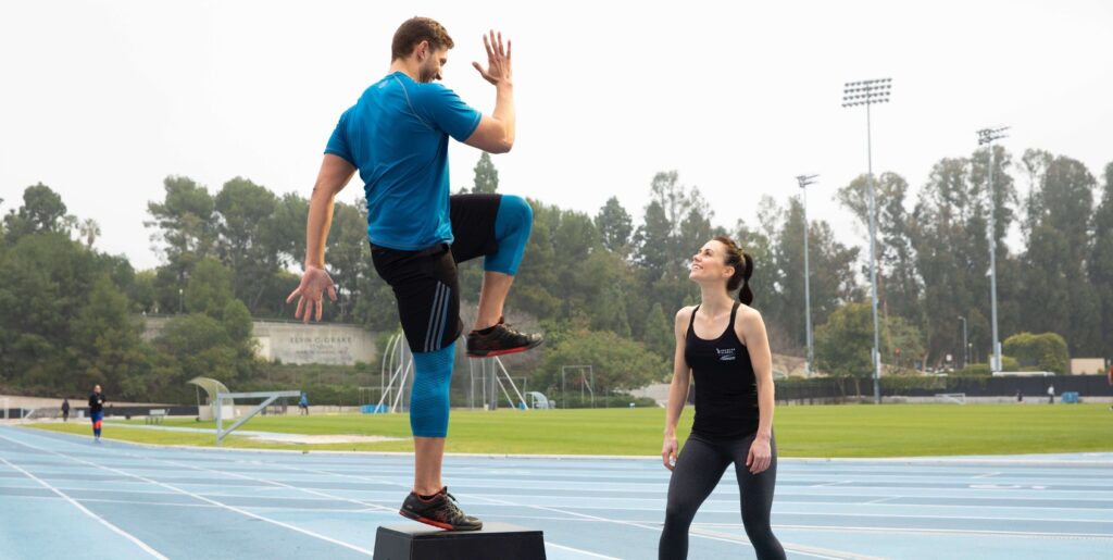 athletes training with pemf therapy devices